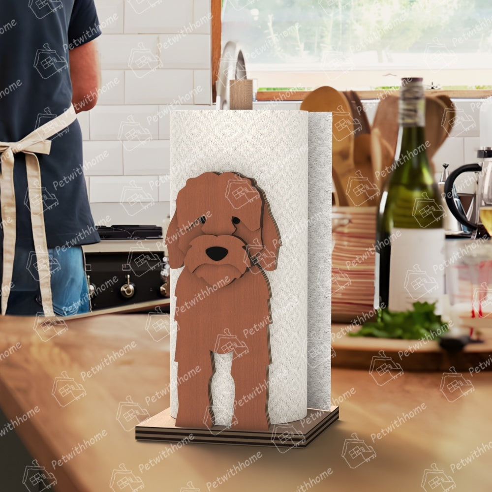 Cockapoo Paper Towel Holder