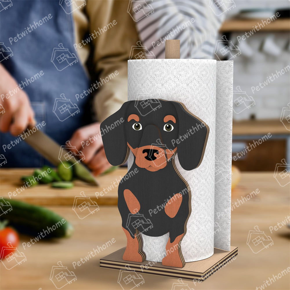 Dachshund Paper Towel Holder
