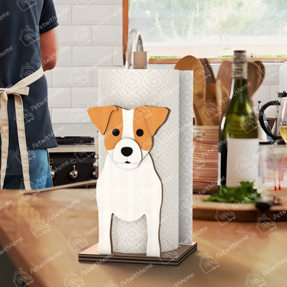 Jack Russell Paper Towel Holder