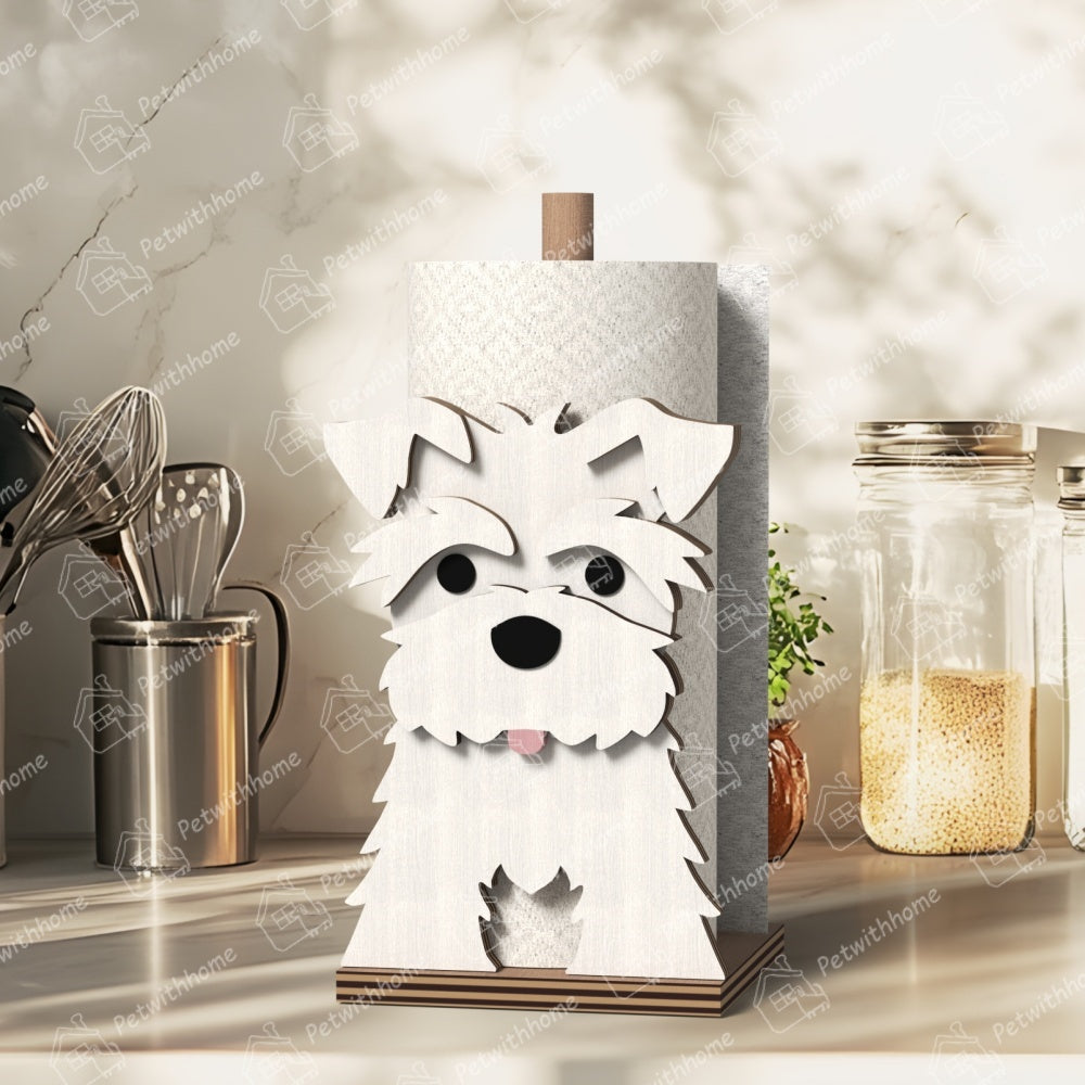 Schnauzer Paper Towel Holder