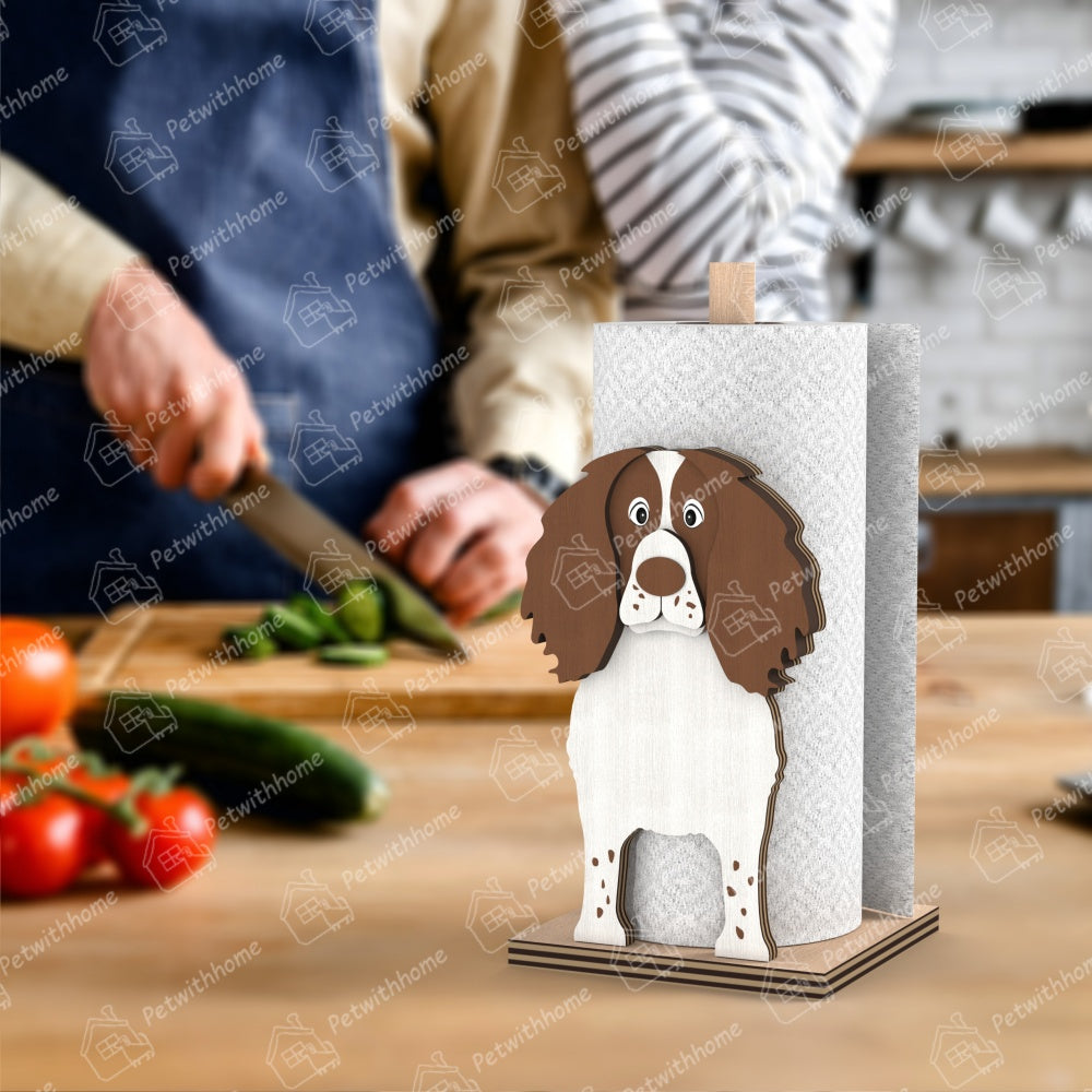 Springer Spaniel Paper Towel Holder