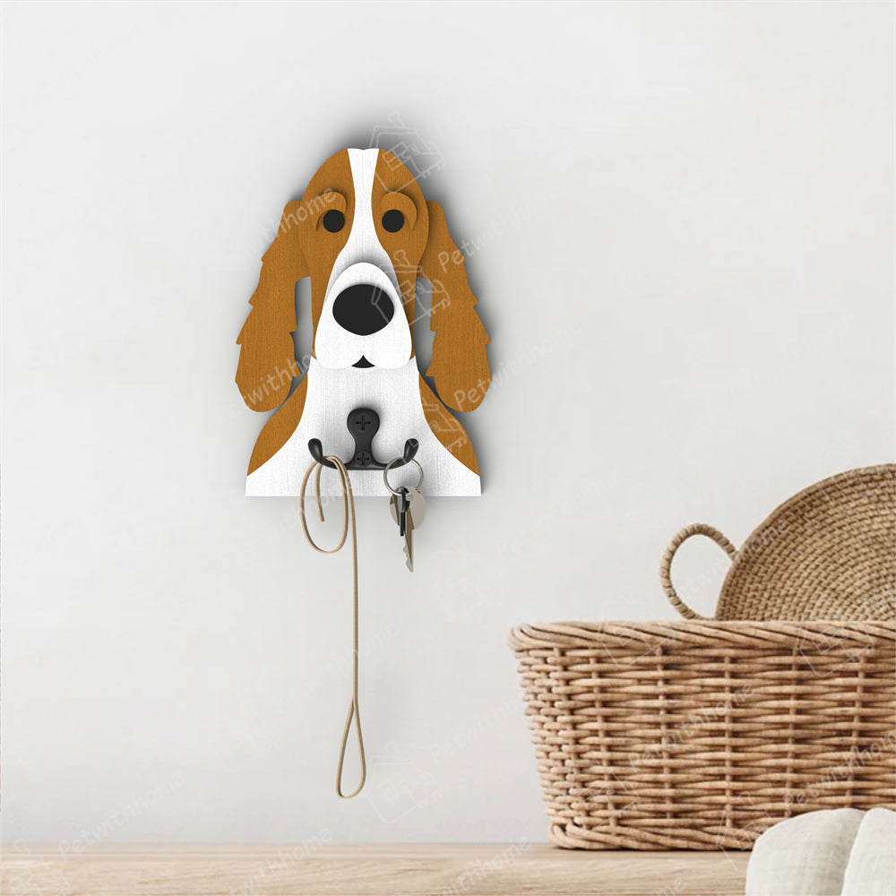 Cocker Spaniel Wooden Hook