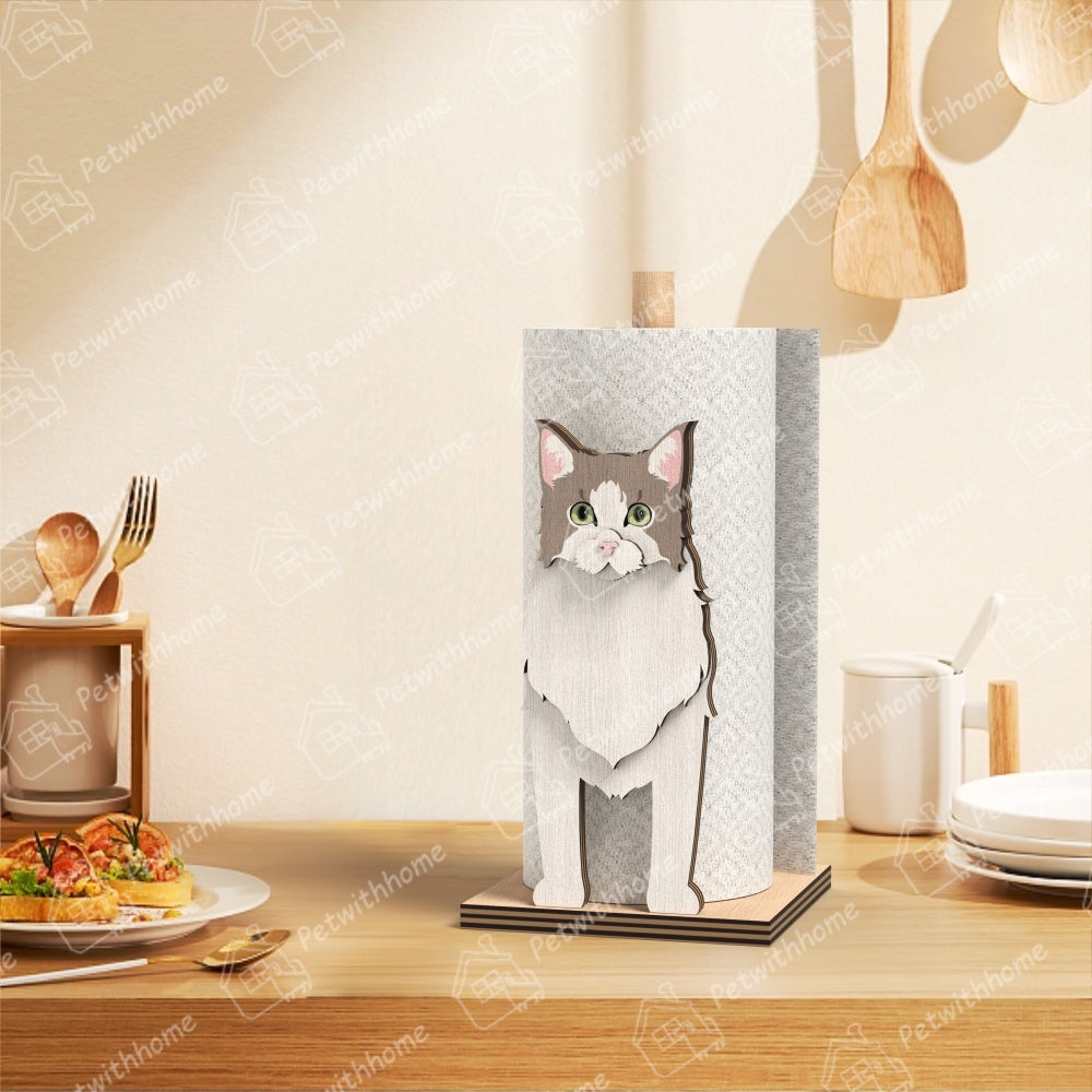 Ragdoll Cat Paper Towel Holder – - Main Image