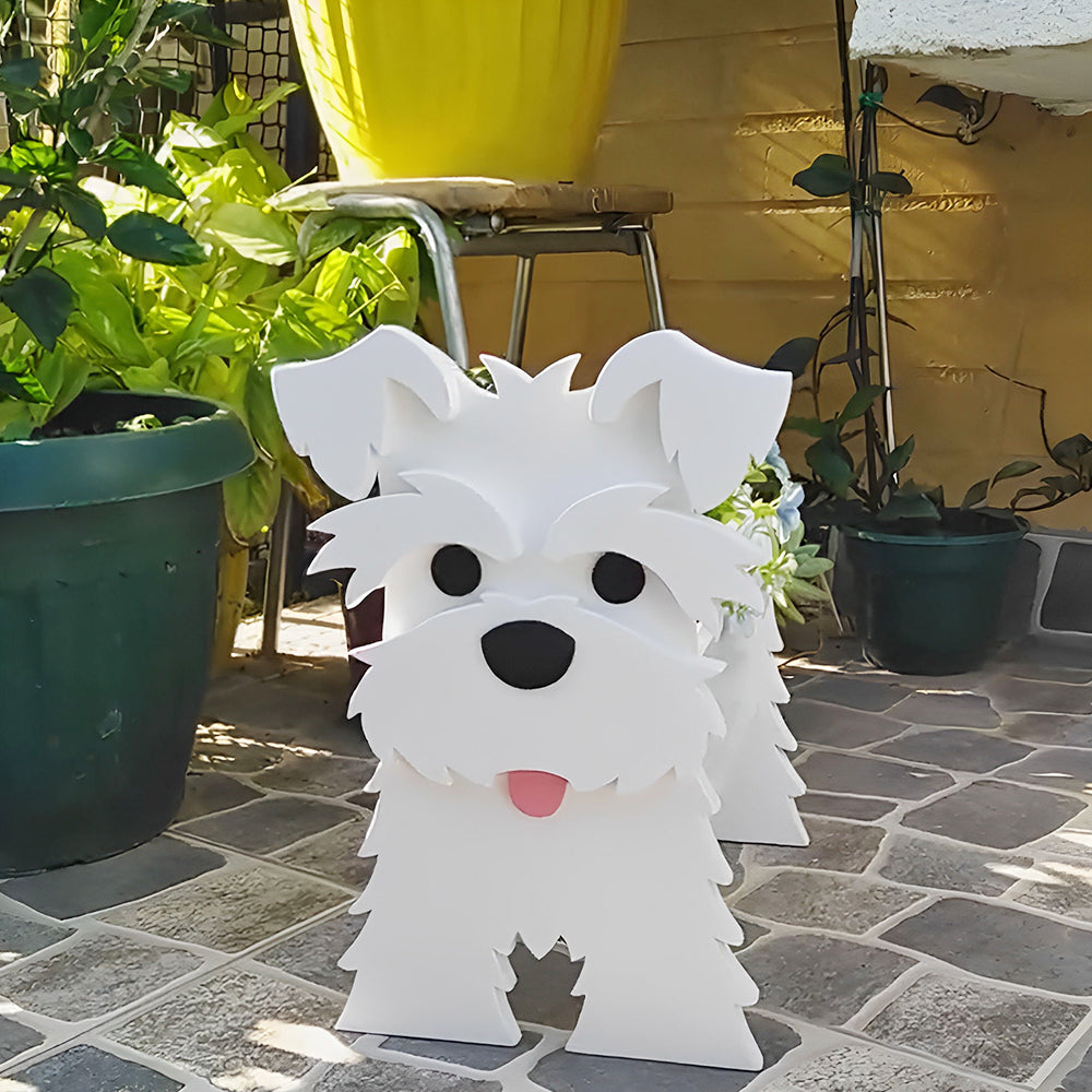 Schnauzer Planter