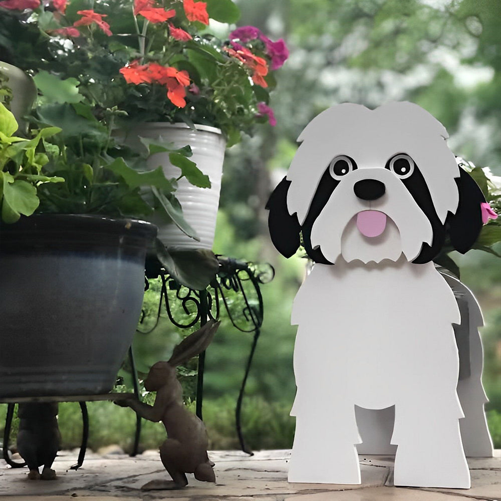 Shih Tzu Planter